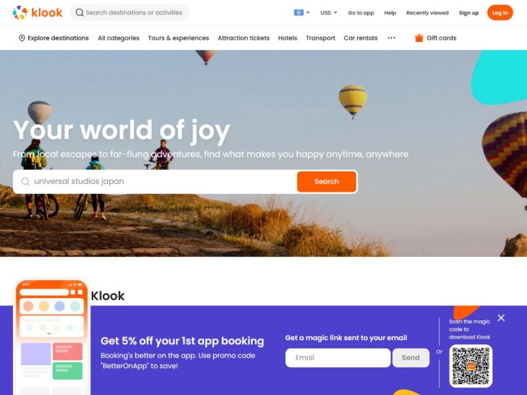 Klook Interface Klook Archives - Coupon & Travel